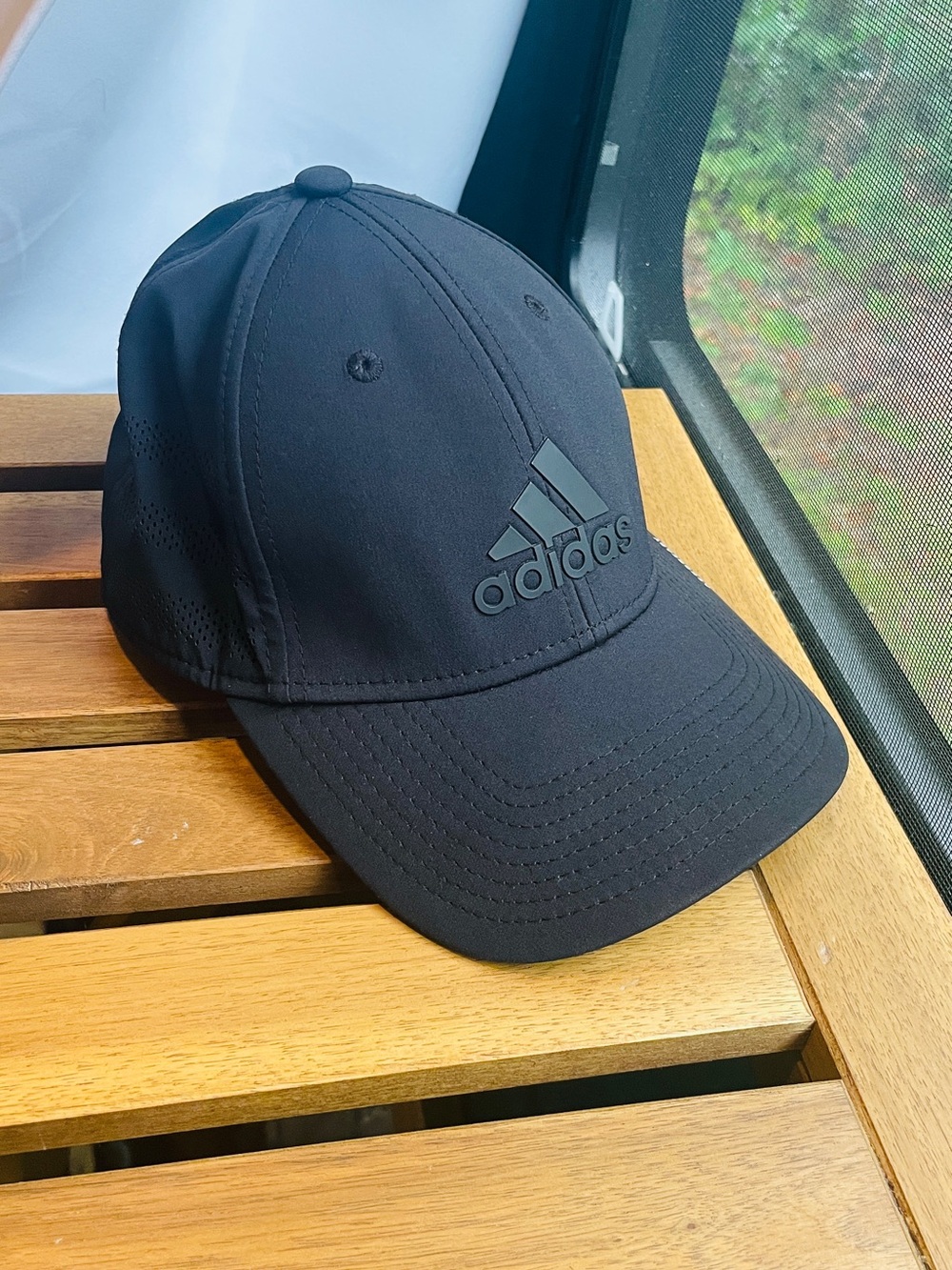 adidas Aeroready Black Logo Performance Cap